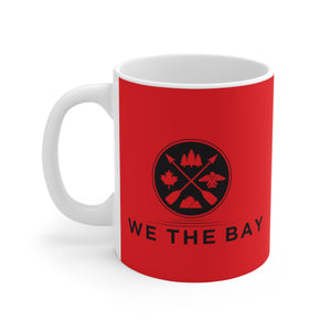 We The Bay Red Ceramic Mug (11oz\15oz\20oz)