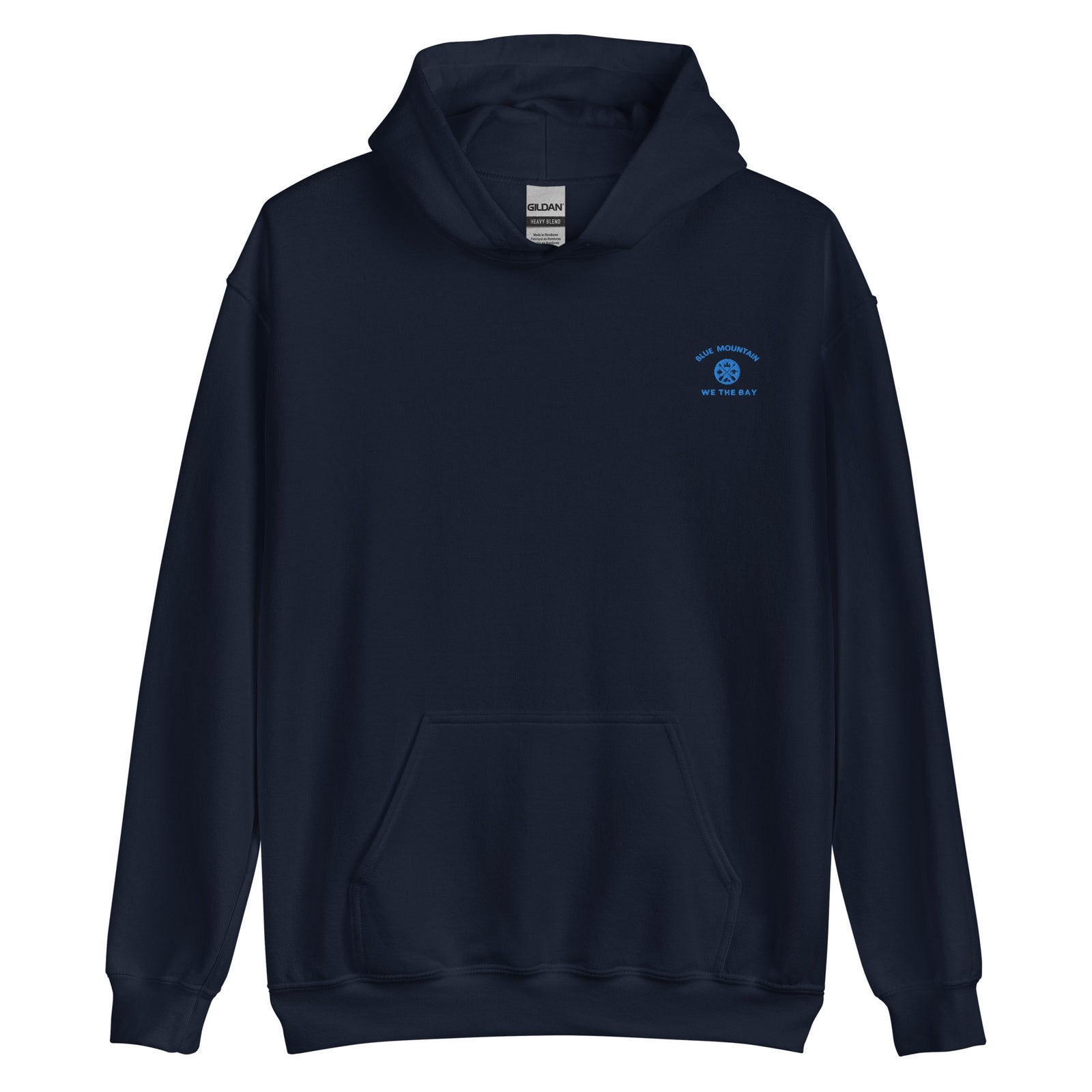 Embroidered Blue Mountain Classic Hoody