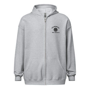 Embroidered Collingwood Zip Hoody