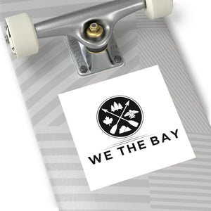 We The Bay- Square Sticker