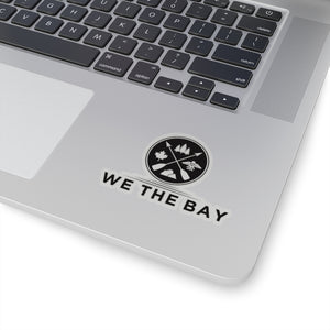 We the Bay- Kiss-Cut Stickers