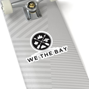 We the Bay- Kiss-Cut Stickers