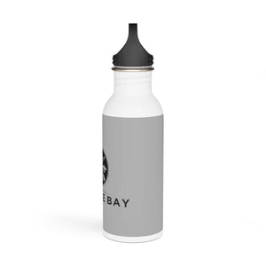 We The Bay Light Grey Stainless Steel Water Bottle