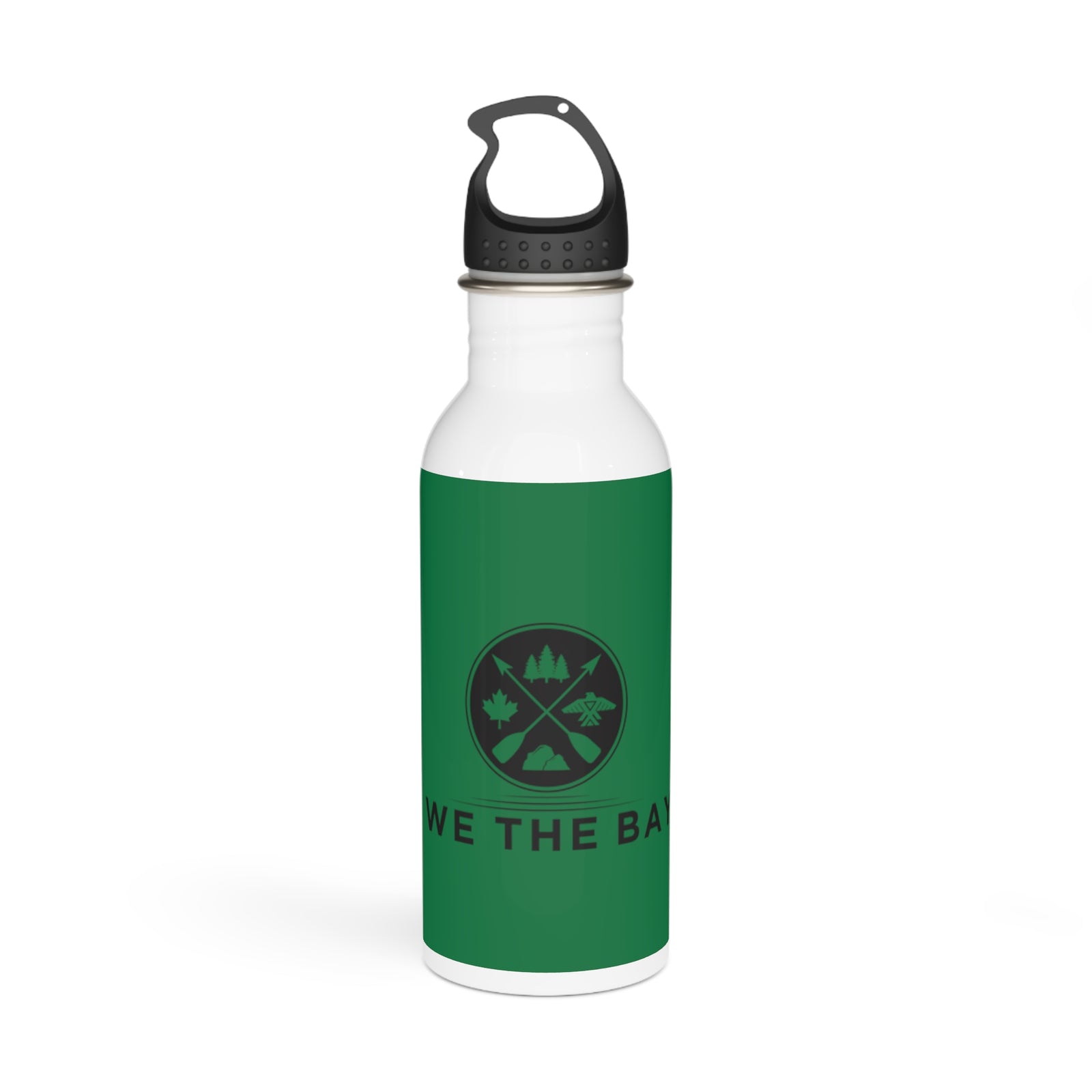 We The Bay Green Stainless Steel Water Bottle