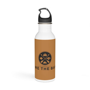 We The Bay Brown Stainless Steel Water Bottle