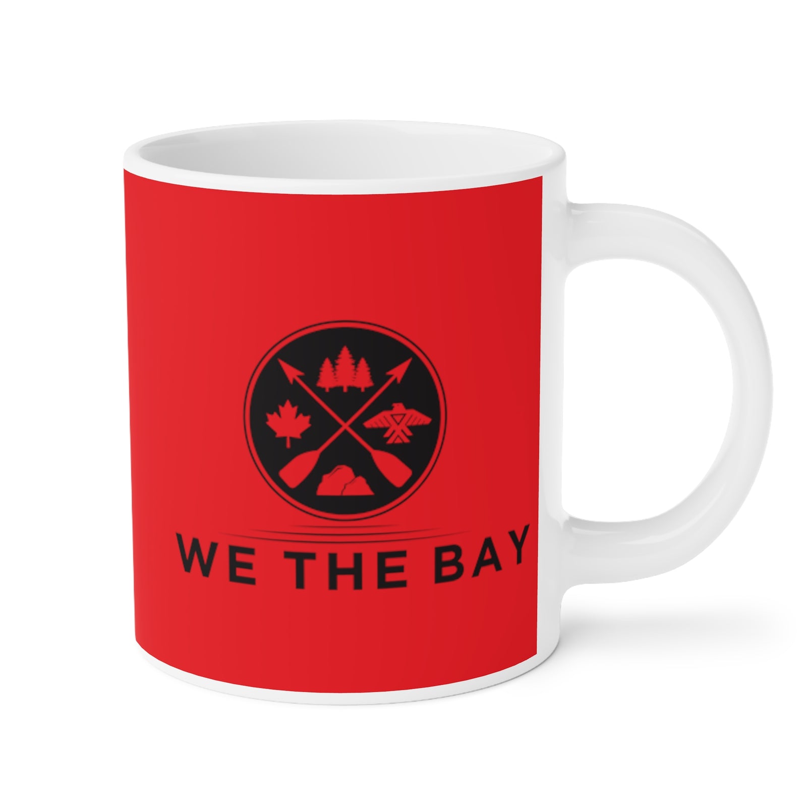 We The Bay Red Ceramic Mug (11oz\15oz\20oz)