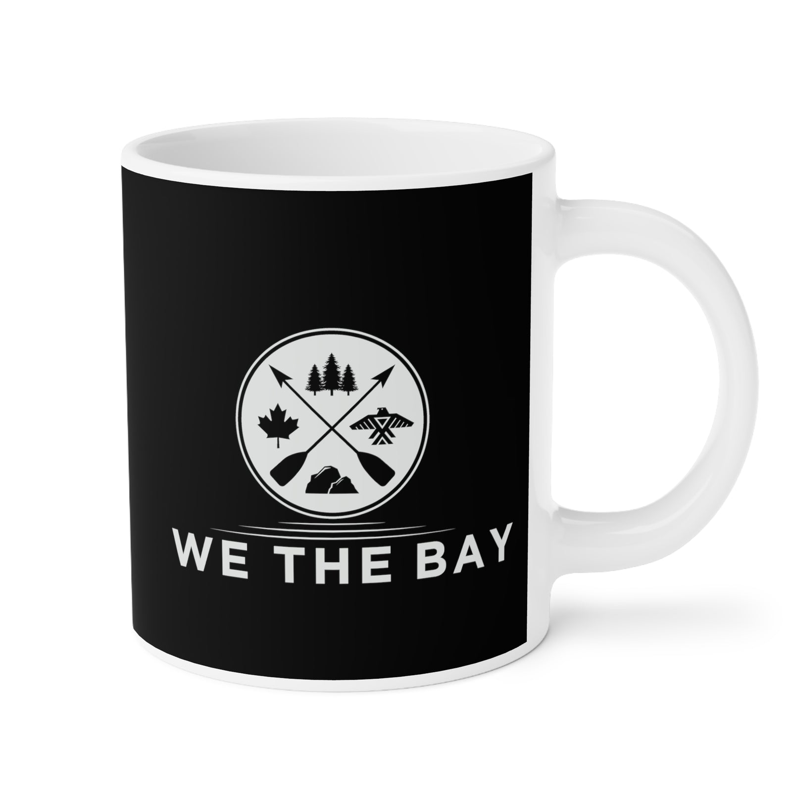 We The Bay Black Ceramic Mug (11oz\15oz\20oz)