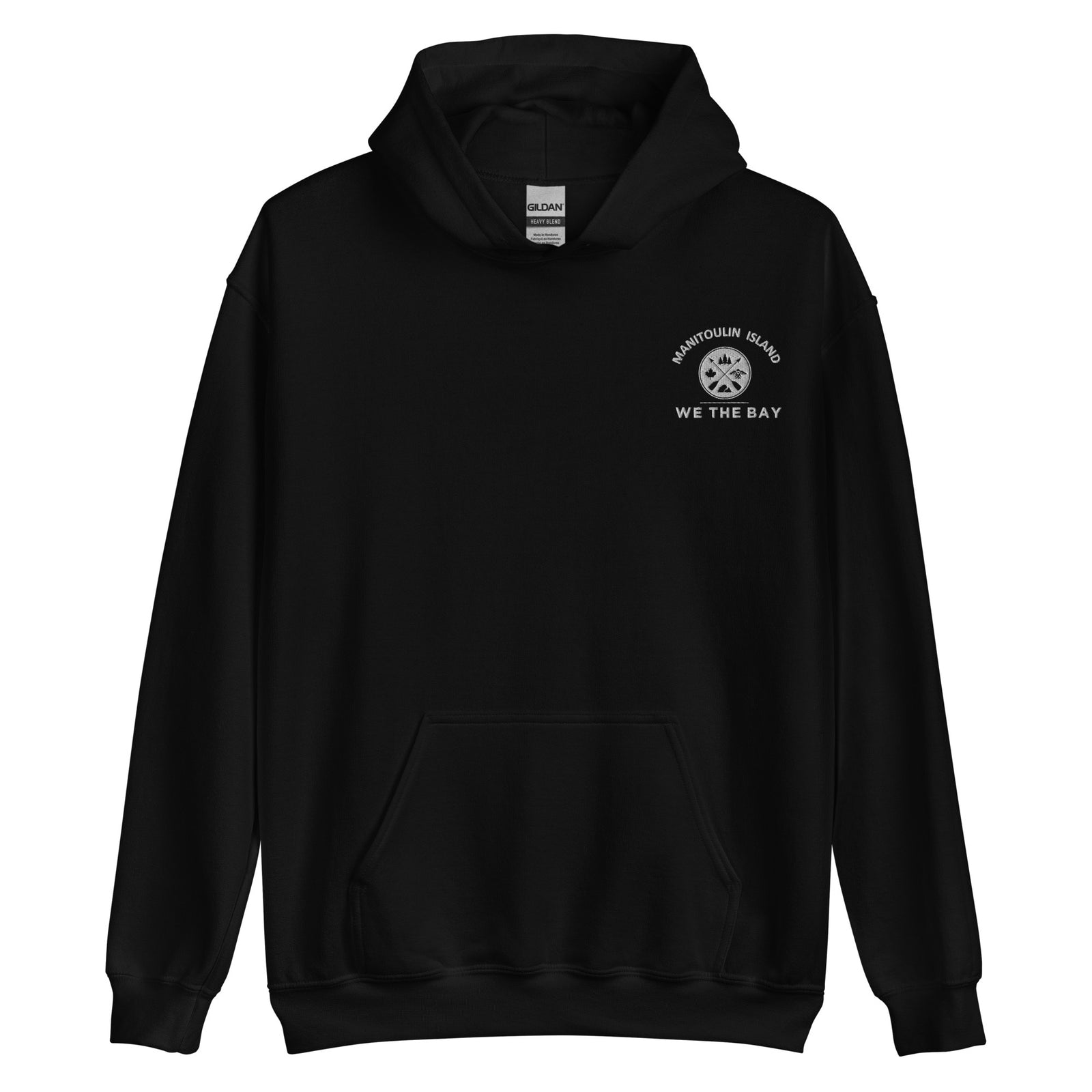 Embroidered Manitoulin Island Classic Hoody