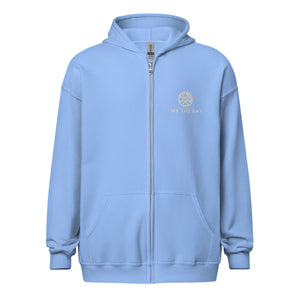 Embroidred We The Bay Zip Hoody