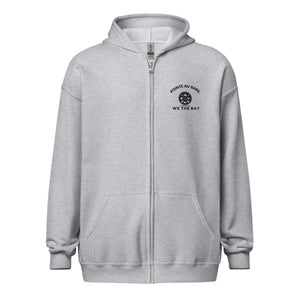 Embroidered Pointe Au Baril Zip Hoody