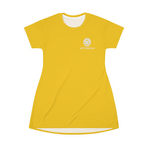 T-Shirt Dress / Cover-up - Yellow