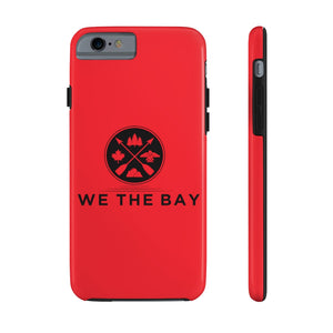 Mate Tough Phone Case- Red (pick different size for iPhone 6 - 11pro or Galaxy S6)