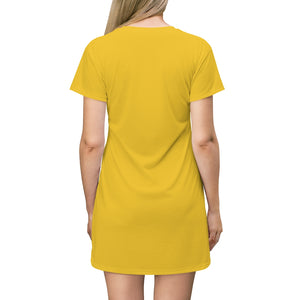 T-Shirt Dress / Cover-up - Yellow