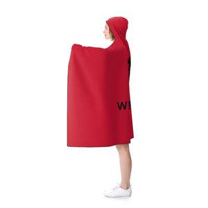 Hooded Blanket - Red