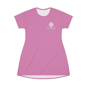 T-Shirt Dress / Cover-up - Pink