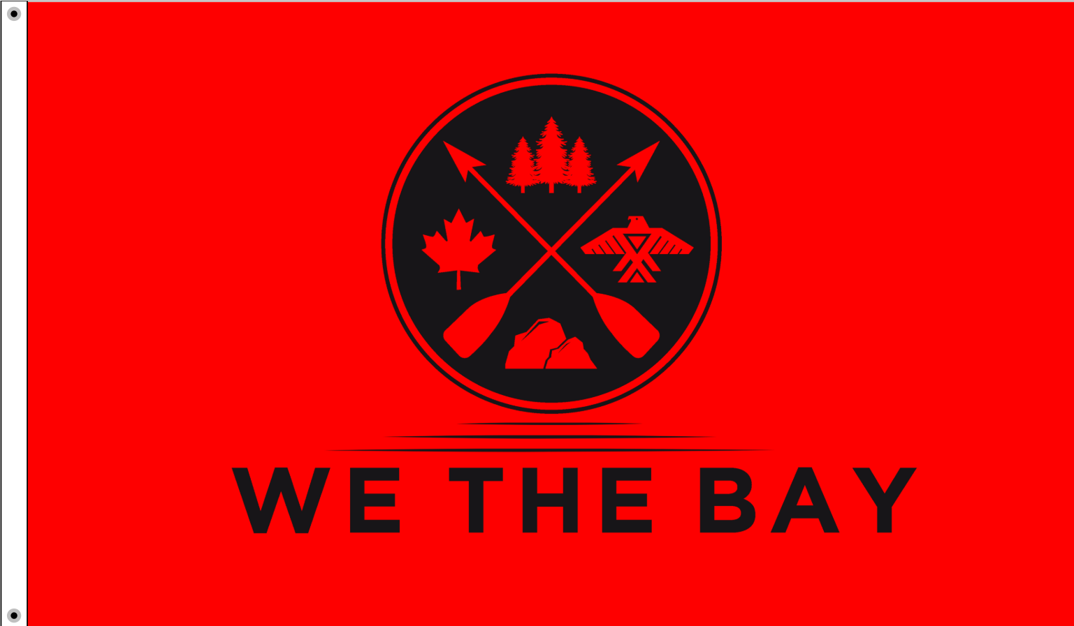 We The Bay - 3' x 5' Flag