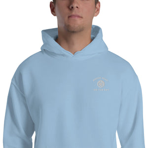 Wasaga Beach Hoodie with embroidered We The Bay on left chest